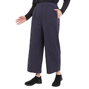 (レディース)冷感ロハテコフレアパンツ 2347838L-79:NAVY