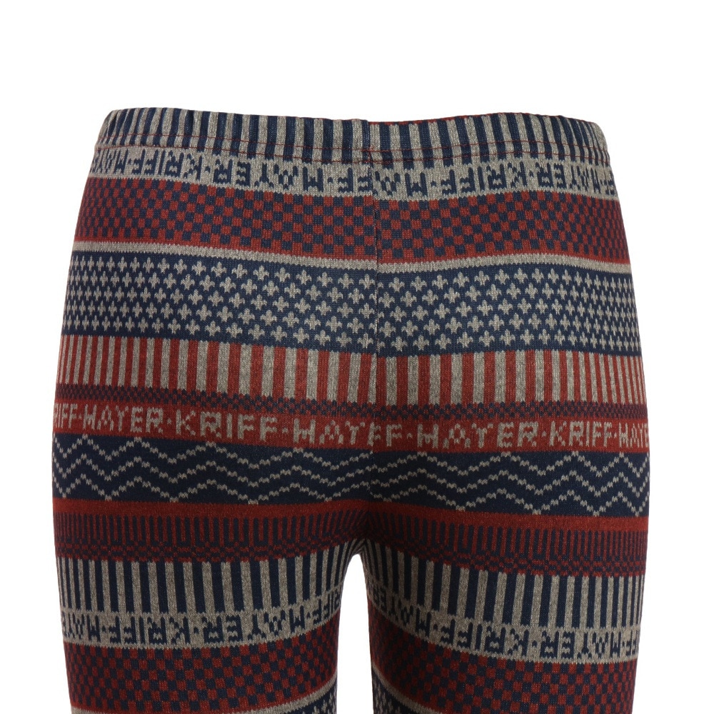 クリフメイヤー（KRIFF MAYER）（レディース）レギンス 総柄 スパッツ アウトドア トレッキング 山ガール 2217843L-15 GRAY グレー