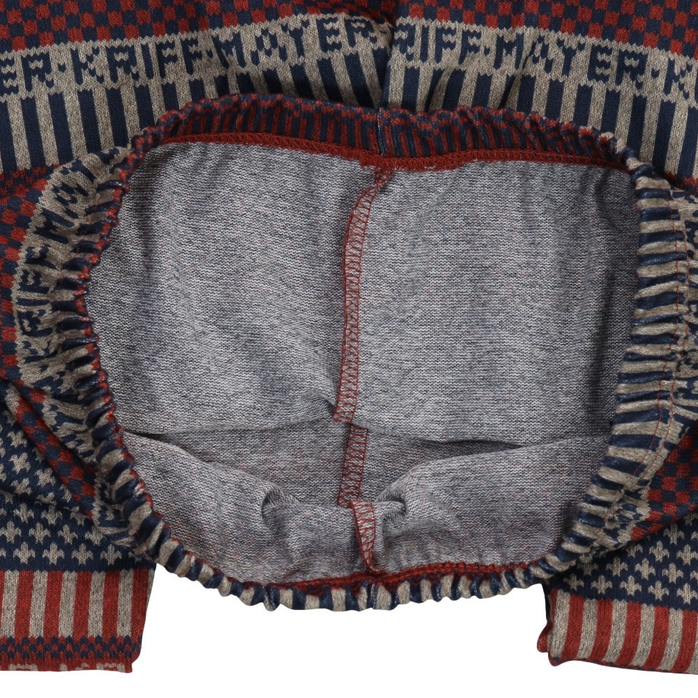 クリフメイヤー（KRIFF MAYER）（レディース）レギンス 総柄 スパッツ アウトドア トレッキング 山ガール 2217843L-15 GRAY グレー