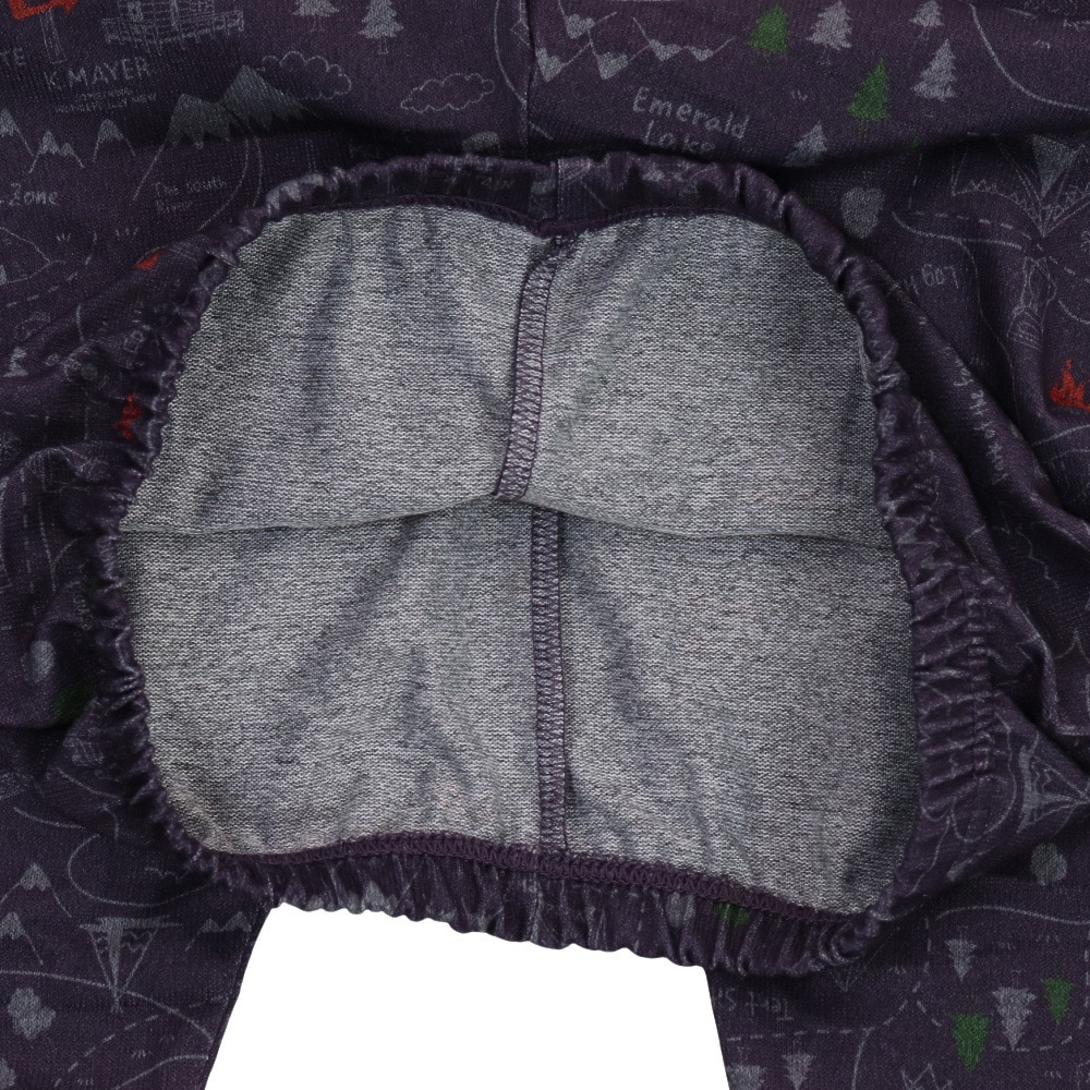 クリフメイヤー（KRIFF MAYER）（レディース）レギンス 総柄 スパッツ アウトドア トレッキング 山ガール 2217843L-89 PURPLE パープル