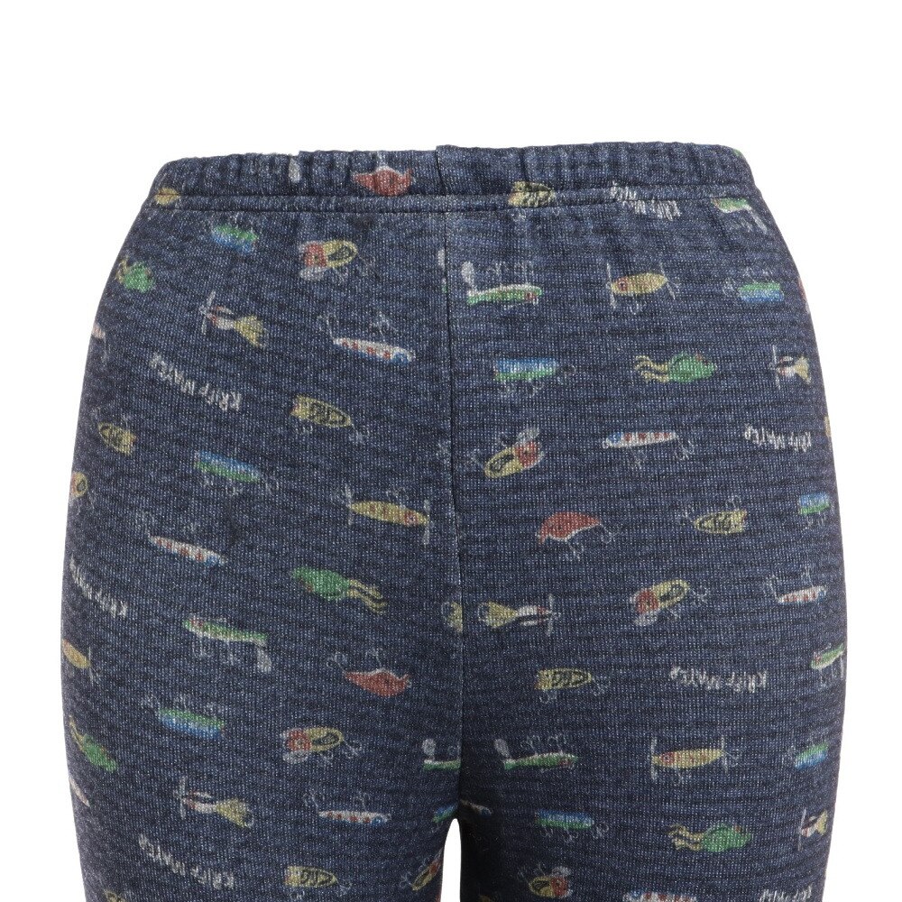 クリフメイヤー（KRIFF MAYER）（レディース）暖か総柄スパッツ 2227850L-78 D/NAVY