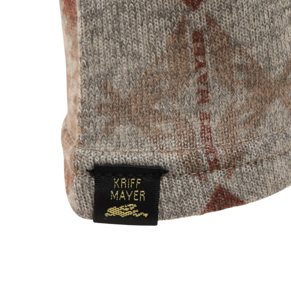 クリフメイヤー（KRIFF MAYER）（レディース）レギンス 暖か総柄スパッツ 2227850L-9 NATURAL キナリ 重ね着 防寒