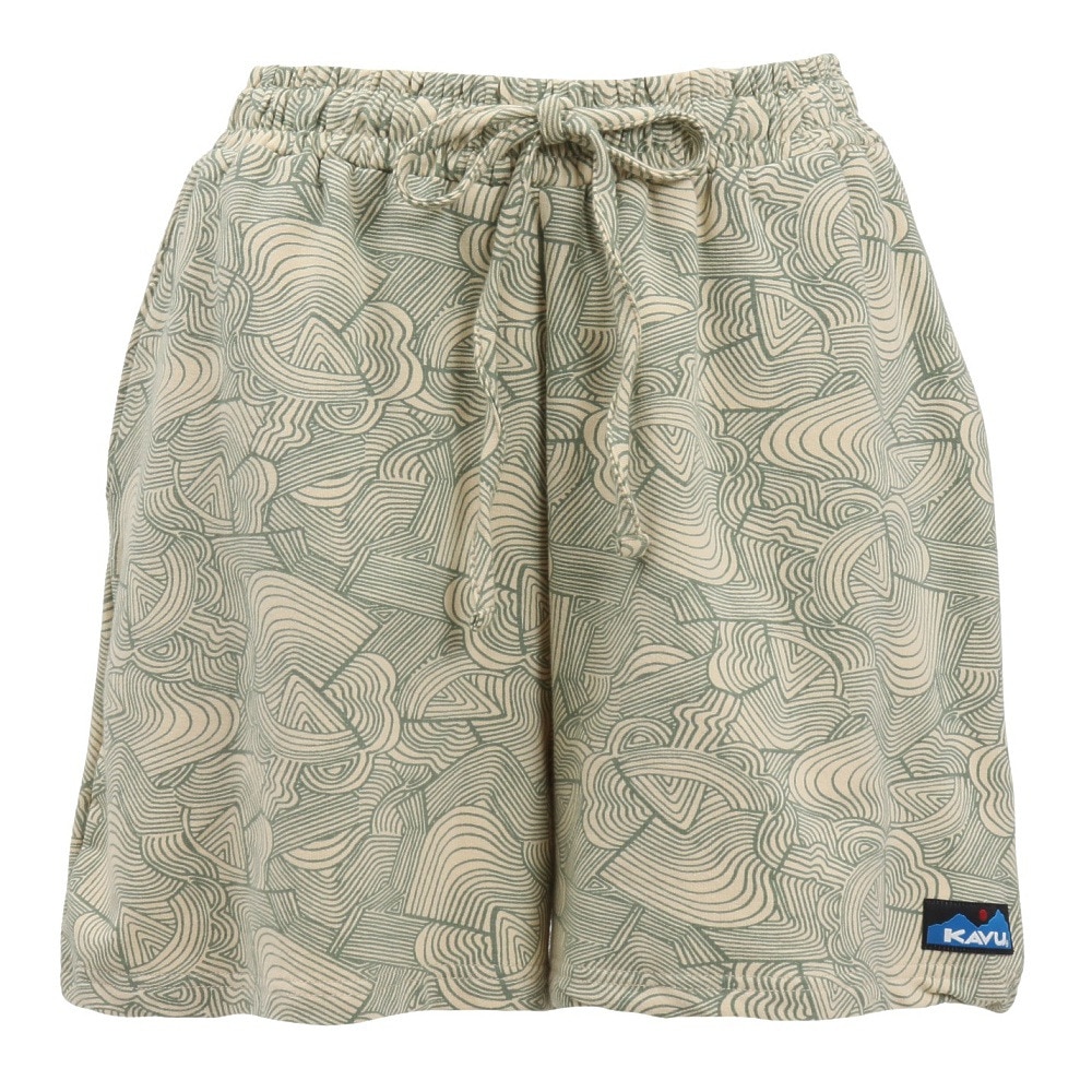 カブー（KAVU）（レディース）ショートパンツ コーストヘブン 19811485 パーティウェーブ
