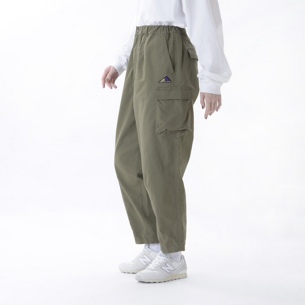 ニューバランス（new balance）（レディース）パンツ ボトム MT1996 ウィメンズバルーンカーゴパンツ AWP35113CGN カーキ