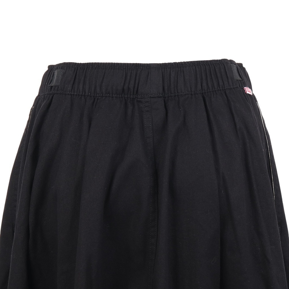 チャムス（CHUMS）（レディース）春 スカート ロング ツータックワイドスカート CH18-1257-K001 ブラック ウエスト調節 オールシーズン