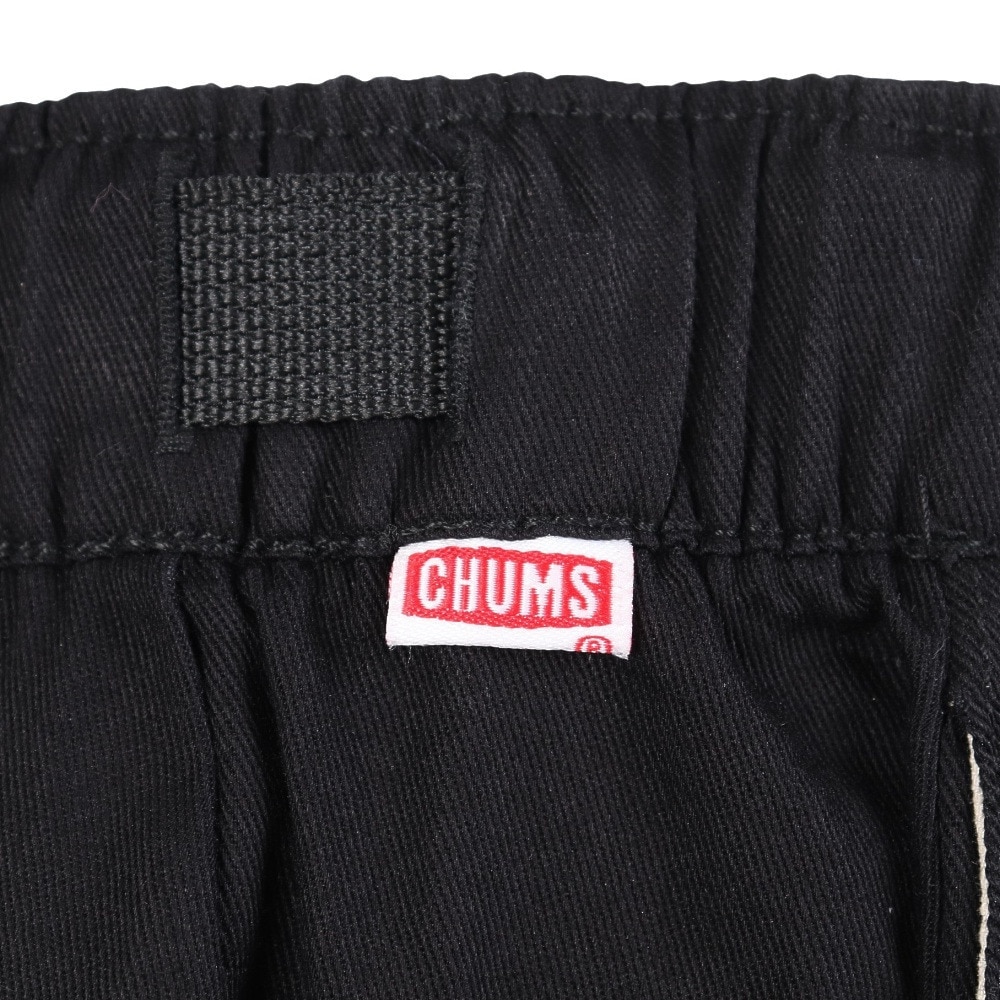 チャムス（CHUMS）（レディース）春 スカート ロング ツータックワイドスカート CH18-1257-K001 ブラック ウエスト調節 オールシーズン