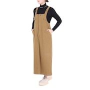 (レディース)カットジャンパースカート 2233508L-20:BEIGE ベージュ ワンピース 春 ストレッチ フロントファスナー