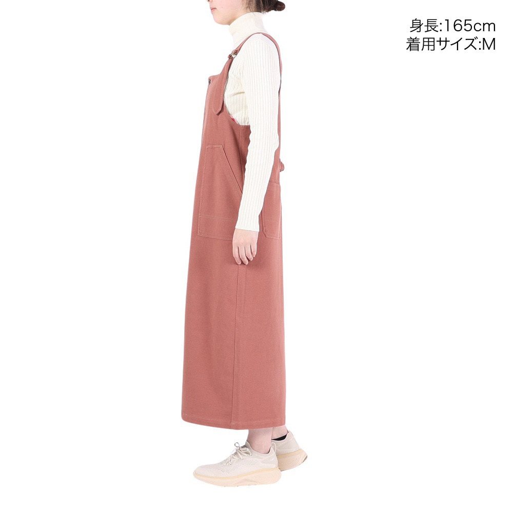 クリフメイヤー（KRIFF MAYER）（レディース）カットジャンパースカート 2233508L-30:PINK ピンク ワンピース 春 ストレッチ フロントファスナー