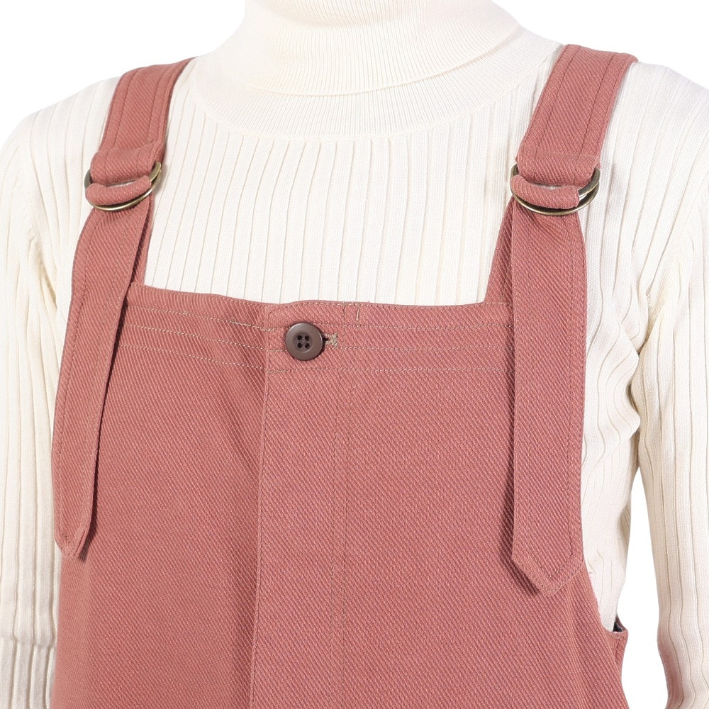 クリフメイヤー（KRIFF MAYER）（レディース）カットジャンパースカート 2233508L-30:PINK ピンク ワンピース 春 ストレッチ フロントファスナー