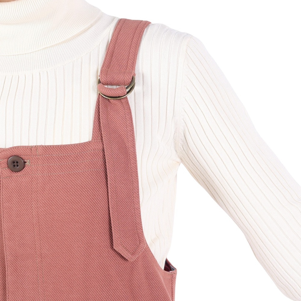 クリフメイヤー（KRIFF MAYER）（レディース）カットジャンパースカート 2233508L-30:PINK ピンク ワンピース 春 ストレッチ フロントファスナー