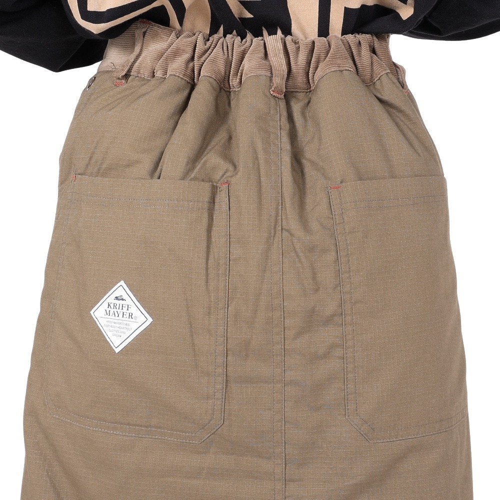 クリフメイヤー（KRIFF MAYER）（レディース）裏ボアHINOKO巻スカート 2325122L-69 KHAKI