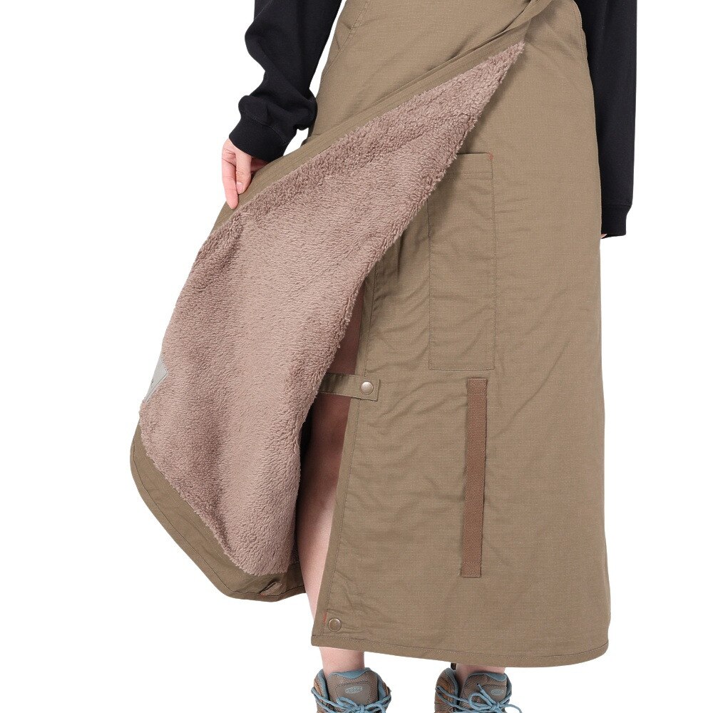 クリフメイヤー（KRIFF MAYER）（レディース）裏ボアHINOKO巻スカート 2325122L-69 KHAKI