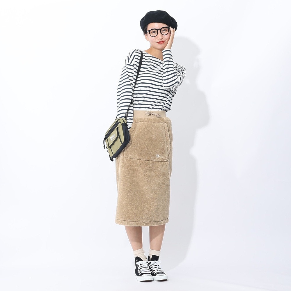 ジャックウルフスキン（JackWolfskin）（レディース）スカート ボトム JP SHERPA 3L MID スカート 5029812-5605 ベージュ
