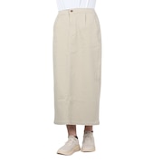 (レディース)むちゃのび ストレートスカート 2336401L-20:BEIGE