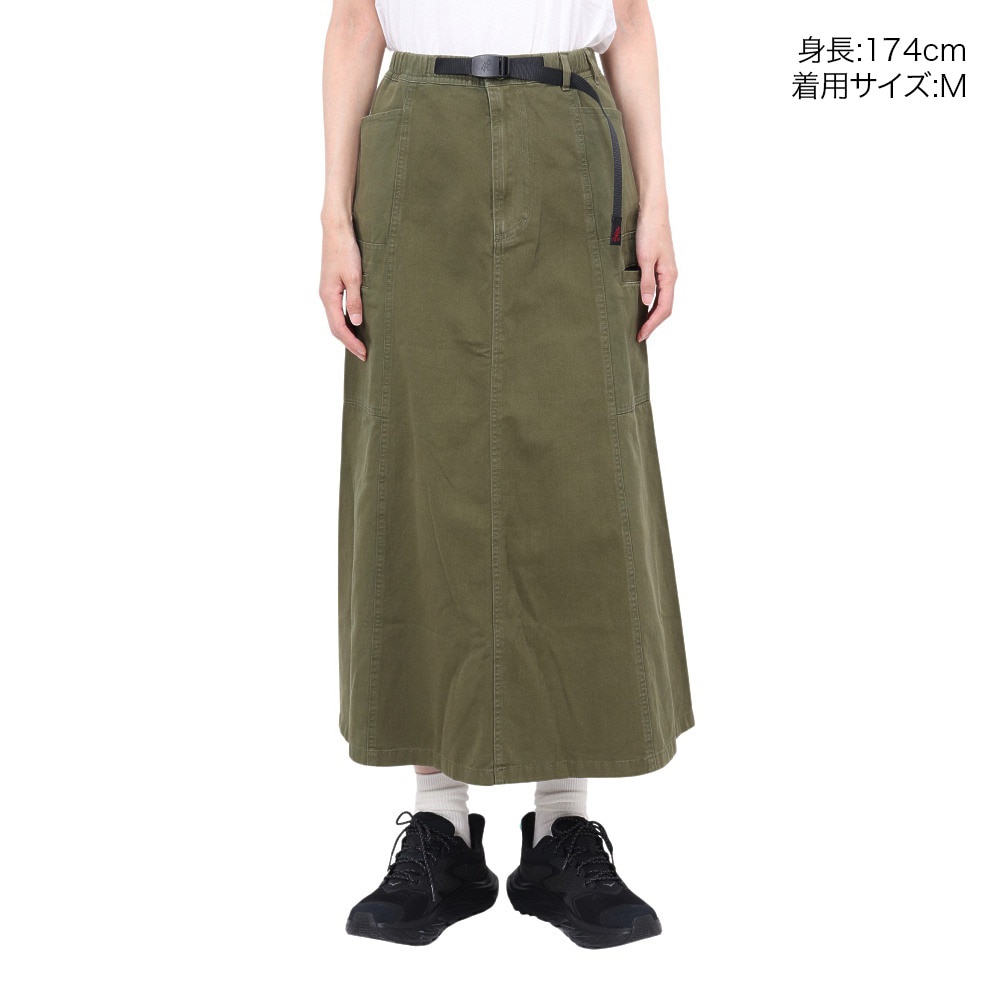グラミチ（Gramicci）（レディース）ヴォヤジャースカート G4SW-SK042-OLIVE