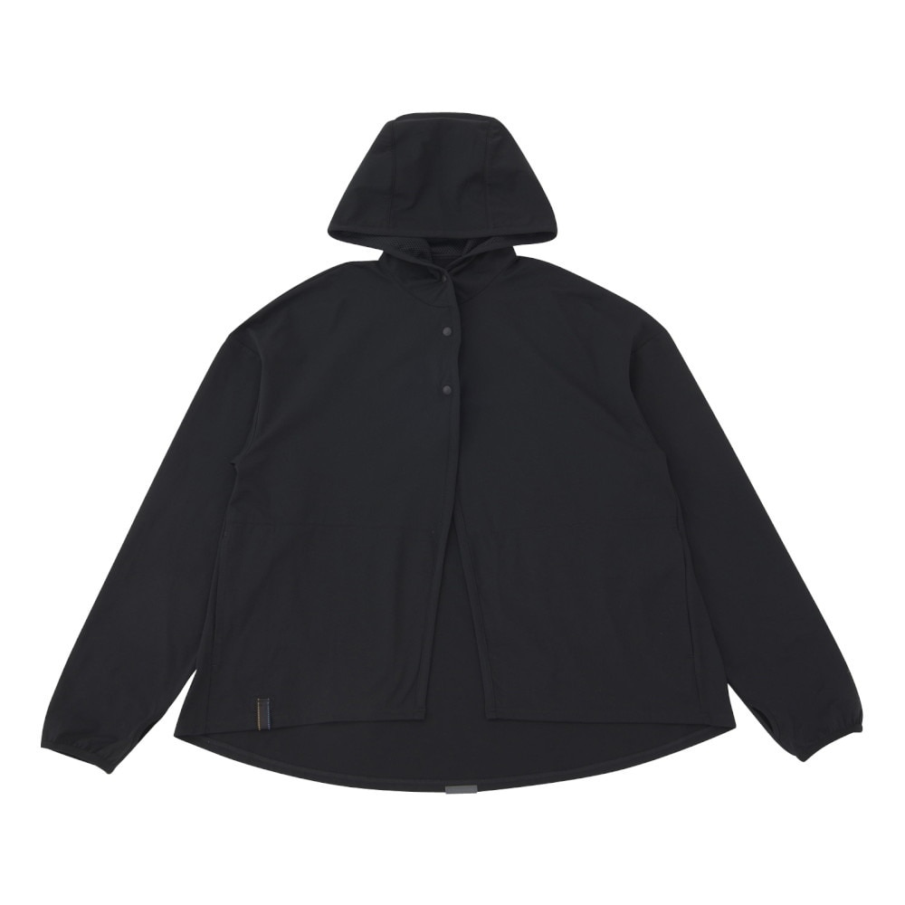 ニューバランス（new balance）（レディース）パーカー ラッシュガード MT1996 サンシールドフーディ AWJ45006 BK ブラック 吸汗速乾 4wayストレッチ UPF40+