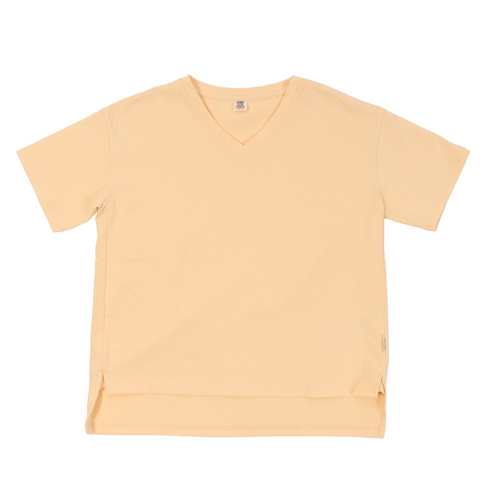  トルファンオーガニックVネックTシャツ 0512511-43 YEL