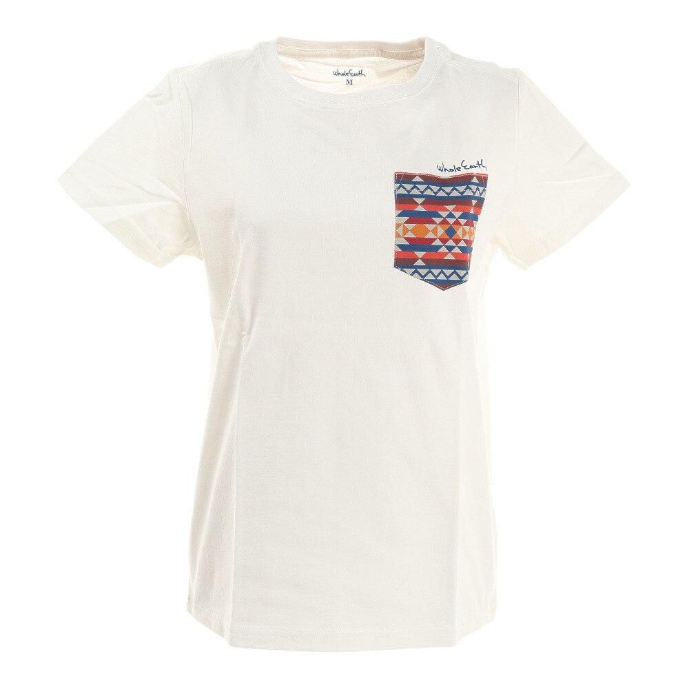  Tシャツ 半袖 NAVAJO WE2HHA33 WHT 白 ホワイト 胸ポケット おしゃれ 綿 綿100