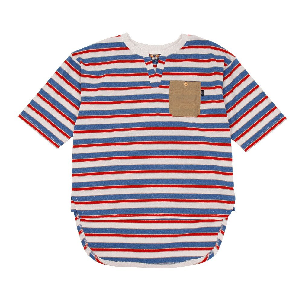  ピュアドライエコボーダースキッパーTシャツ A0512509-06 OFF