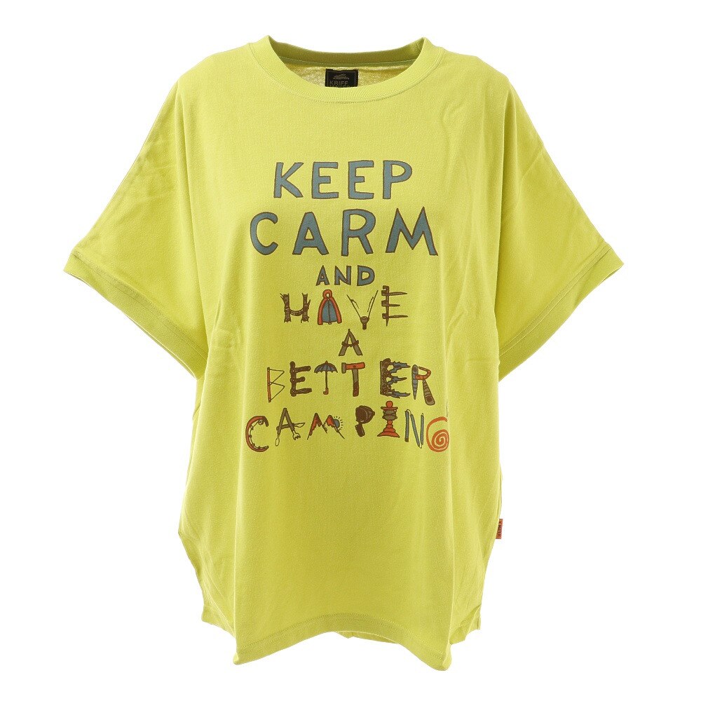  ウェットプロテクト半袖ゆるTシャツ 1967815L-64 L/GREEN