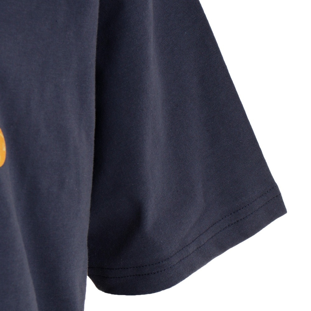 クリフメイヤー（KRIFF MAYER）（レディース）抗菌Aライン半袖T ラビット 2147210L-79 NAVY ティーシャツ トップス カジュアル アニマルプリント