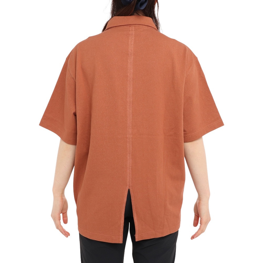 クリフメイヤー（KRIFF MAYER）（レディース）クールタフブラウスTシャツ 2155112L-45:ORANGE