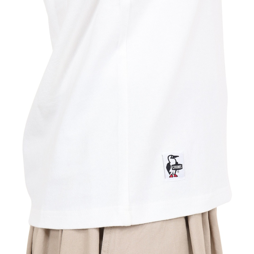 チャムス（CHUMS）（レディース）半袖Tシャツ リバーガイド Booby 半袖Tシャツ CH11-2158-W001 ホワイト