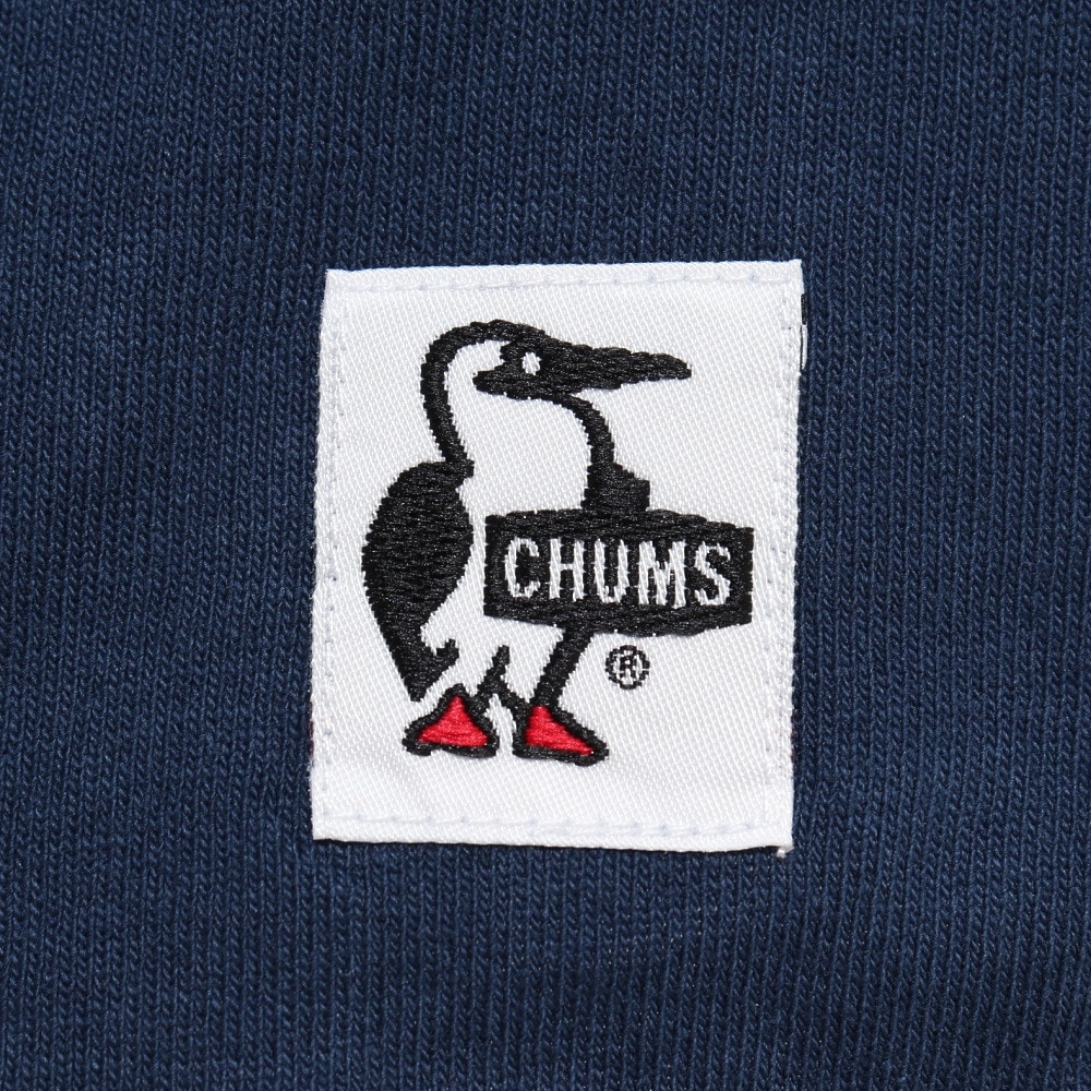 チャムス（CHUMS）（レディース）半袖Tシャツ レイクサイドキャンプ Tシャツ CH11-2162-N001 ネイビー