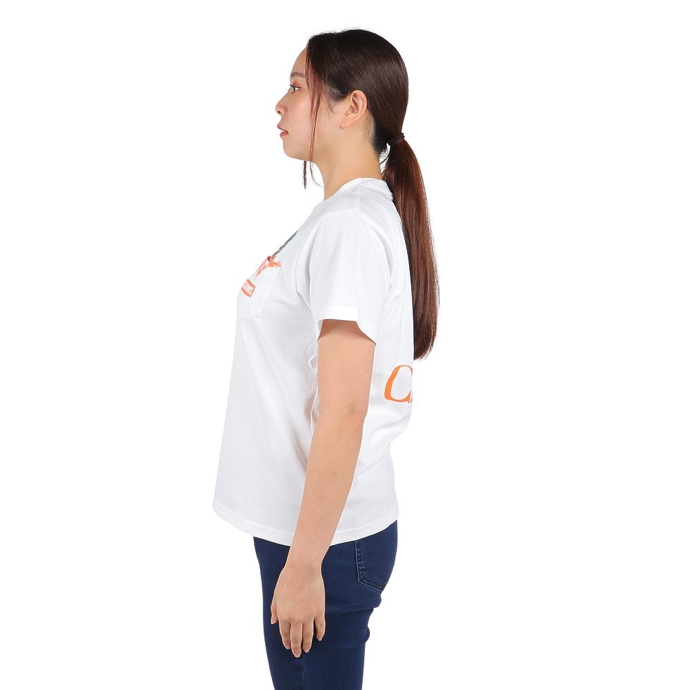 チャムス（CHUMS）（レディース）半袖Tシャツ Picnic BB ポケット 半袖シャツ CH11-2192-W001 ホワイト