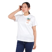 (レディース)半袖Tシャツ Picnic BB ポケット 半袖シャツ CH11-2192-W001 ホワイト