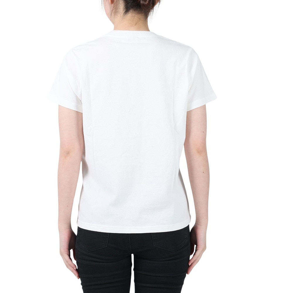 チャムス（CHUMS）（レディース）半袖Tシャツ 40 Years ロゴTシャツ CH11-2252-W001 ホワイト