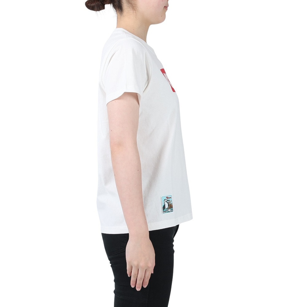 チャムス（CHUMS）（レディース）半袖Tシャツ 40 Years ロゴTシャツ CH11-2252-W001 ホワイト