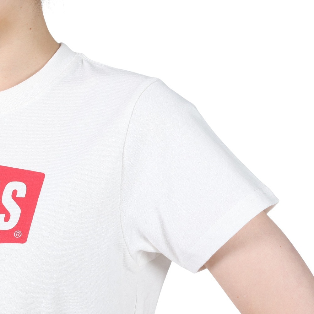 チャムス（CHUMS）（レディース）半袖Tシャツ 40 Years ロゴTシャツ CH11-2252-W001 ホワイト