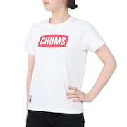 チャムス（CHUMS）（レディース）半袖Tシャツ 40 Years ロゴTシャツ CH11-2252-W001 ホワイト