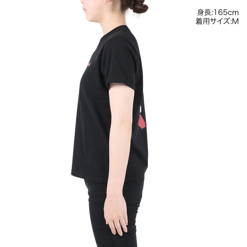 チャムス（CHUMS）（レディース）半袖Tシャツ 40 Years Old ブービーTシャツ CH11-2253-K001 ブラック