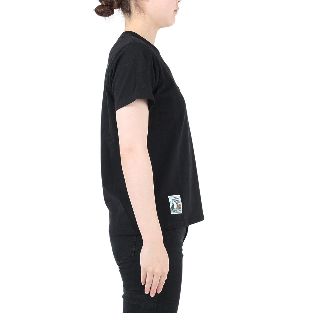 チャムス（CHUMS）（レディース）半袖Tシャツ 40 Years Old ブービーTシャツ CH11-2253-K001 ブラック