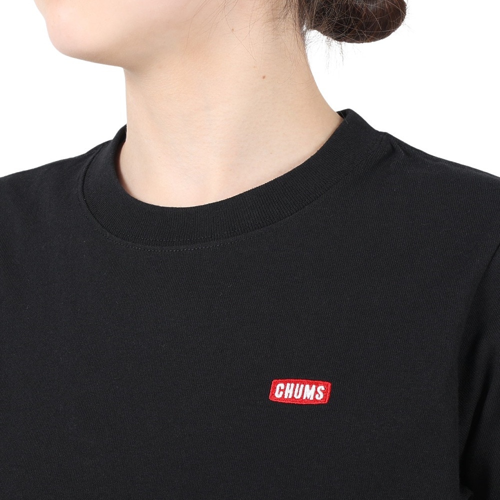 チャムス（CHUMS）（レディース）半袖Tシャツ 40 Years Old ブービーTシャツ CH11-2253-K001 ブラック