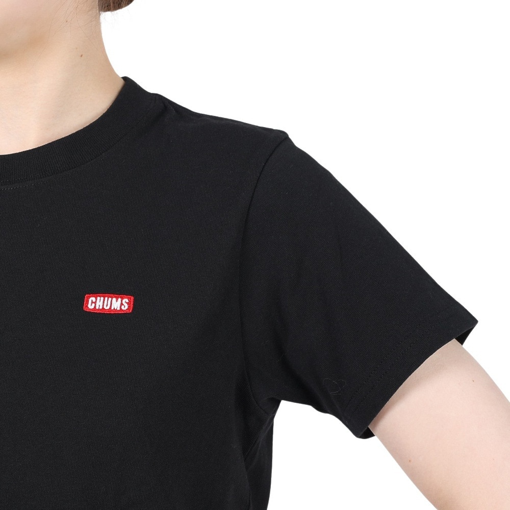 チャムス（CHUMS）（レディース）半袖Tシャツ 40 Years Old ブービーTシャツ CH11-2253-K001 ブラック