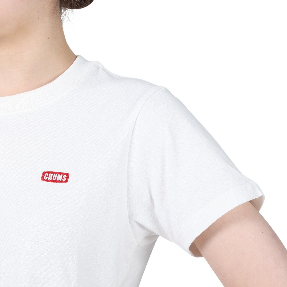 チャムス（CHUMS）（レディース）半袖Tシャツ 40 Years Old ブービーTシャツ CH11-2253-W001 ホワイト
