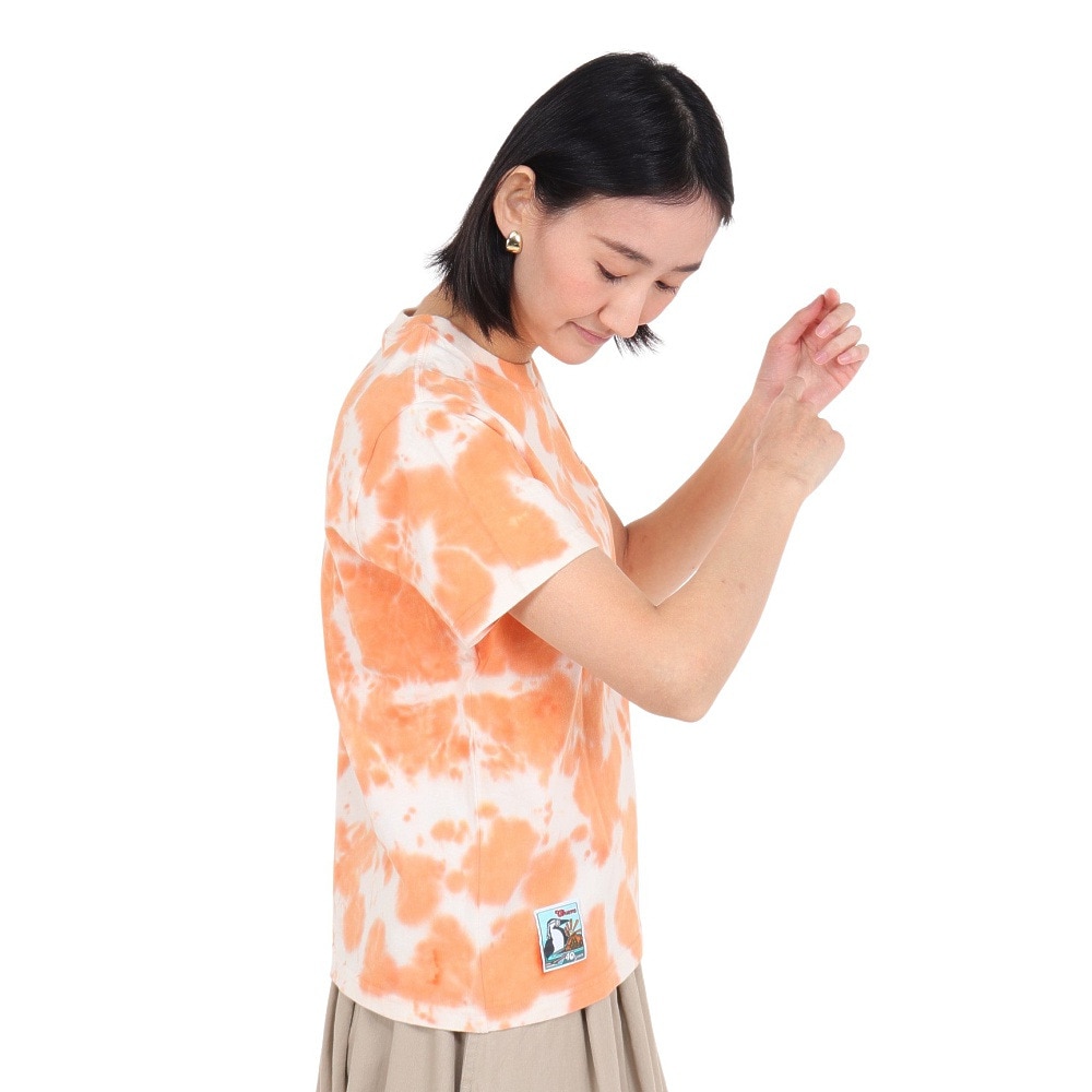 チャムス（CHUMS）（レディース）半袖Tシャツ 40 Years Old Booby 半袖Tシャツ CH11-2253-Z266 オレンジ