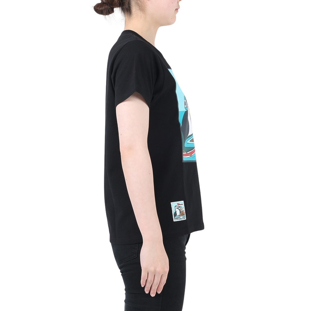 チャムス（CHUMS）（レディース）半袖Tシャツ 40 Years 半袖Tシャツ CH11-2254-K001 ブラック