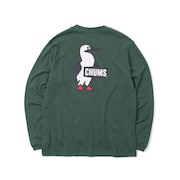 (レディース)長袖Tシャツ ロンT  ブービーロゴロングスリーブTシャツ CH11-2275 春 トップス バックプリント 綿100