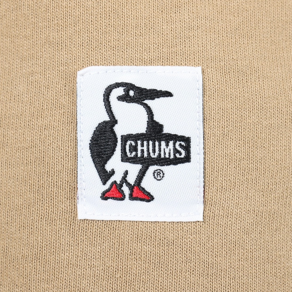 チャムス（CHUMS）（レディース）ロゴ 半袖Tシャツ CH11-2277-B083 ベージュ