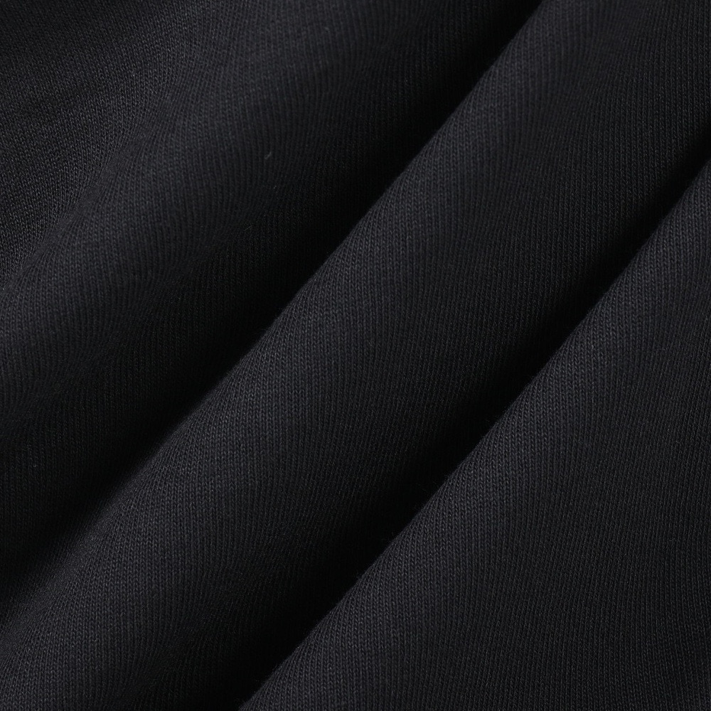 チャムス（CHUMS）（レディース）ロゴ 半袖Tシャツ CH11-2277-K007 ブラック×ブルー