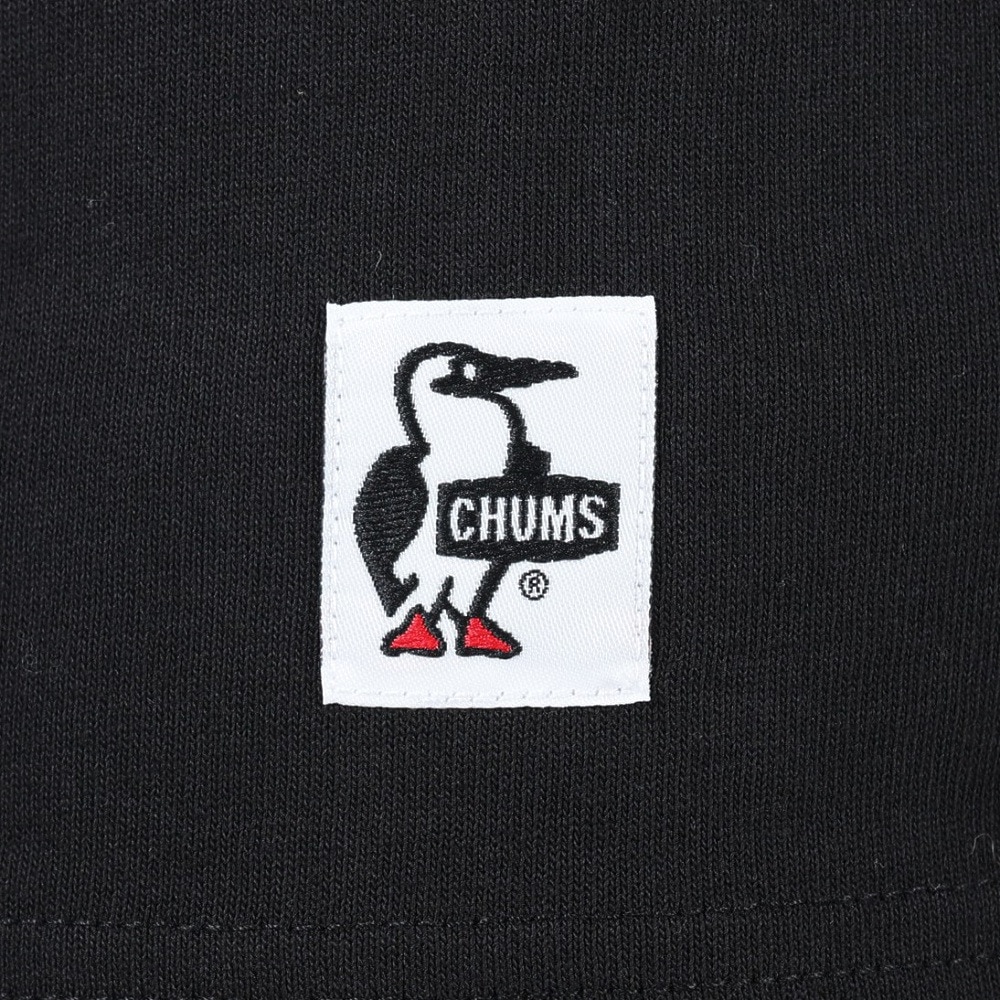 チャムス（CHUMS）（レディース）Tシャツ 半袖 ブービーフェイス CH11-2278-K004 ブラック×ホワイト