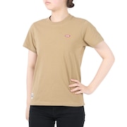 チャムス（CHUMS）（レディース）半袖Tシャツ ブービーロゴ Tシャツ CH11-2279-B001 ベージュ