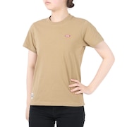 (レディース)Tシャツ 半袖 ブービーロゴ CH11-2279-B001 ベージュ