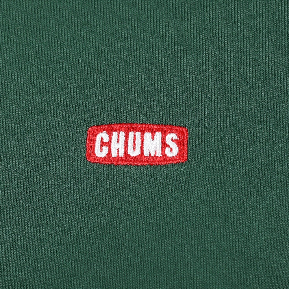 チャムス（CHUMS）（レディース）半袖Tシャツ ブービーロゴTシャツ CH11-2279-M080 ダークグリーン