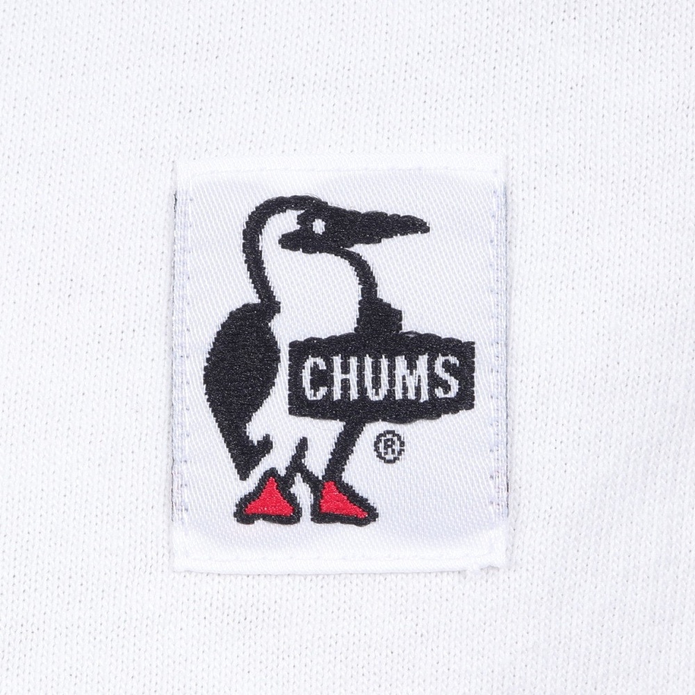 チャムス（CHUMS）（レディース）半袖Tシャツ ブービーロゴTシャツ CH11-2279-W001 ホワイト