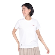 チャムス（CHUMS）（レディース）半袖Tシャツ ブービーロゴTシャツ CH11-2279-W001 ホワイト